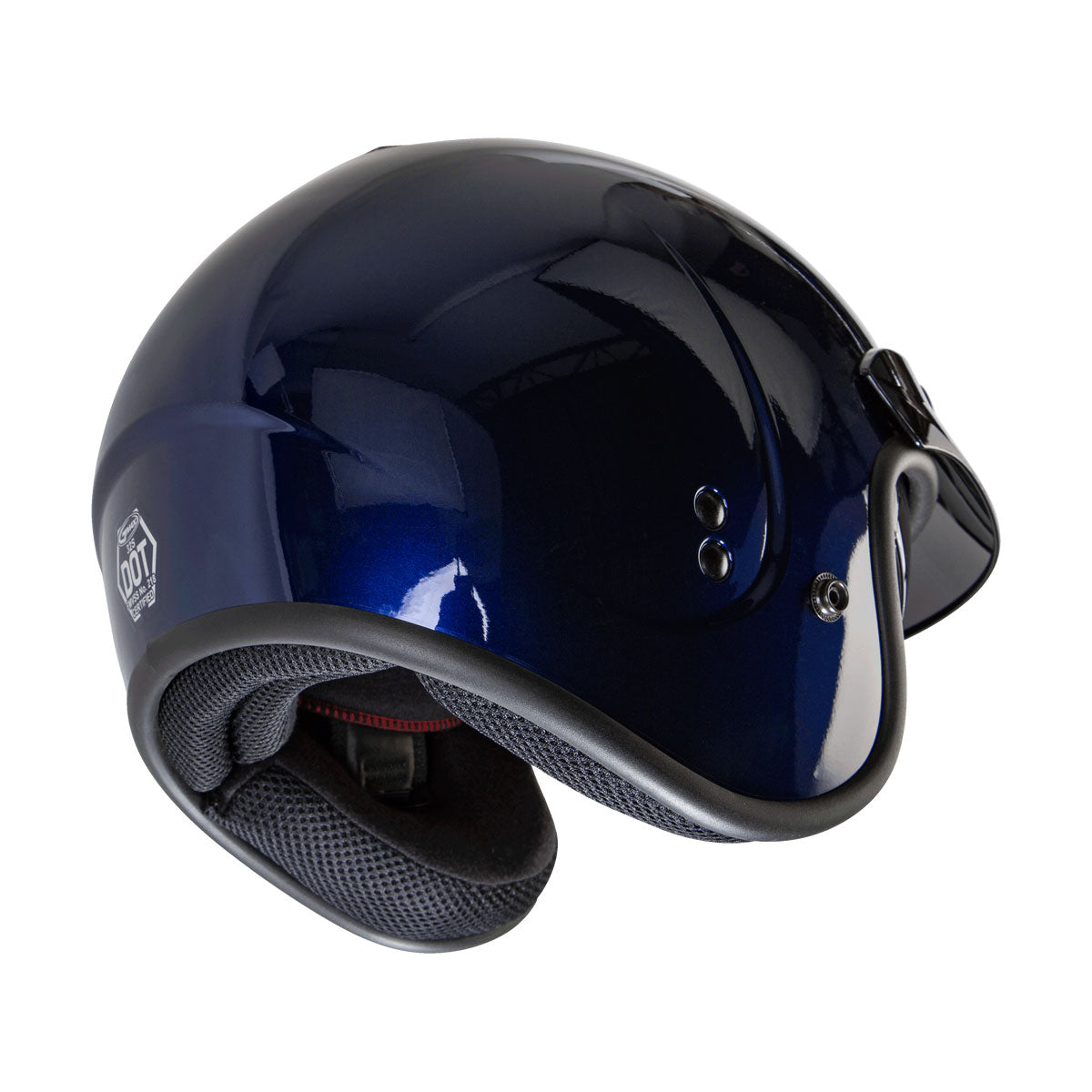 GMax GM32 Blue Open Face Helmet