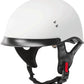 Gmax HH-65 Full Dressed Half Helmet Matte White