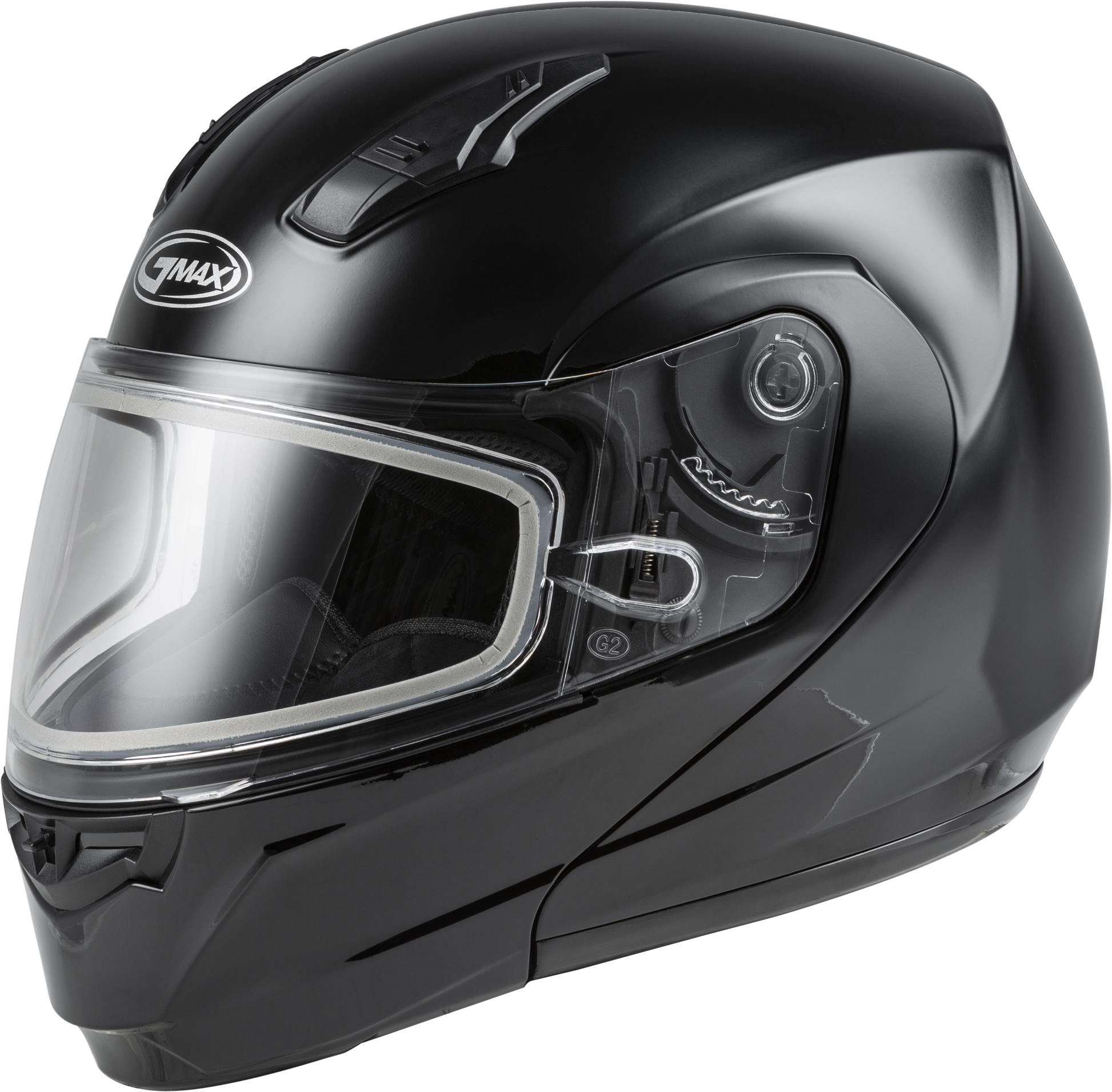 Gmax 72-5902 MD-04S Modular Snow Helmet Black