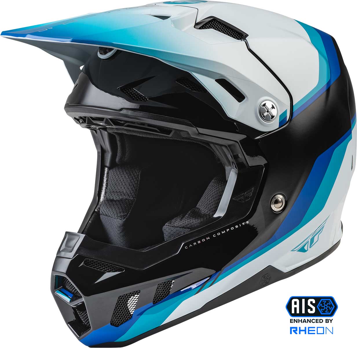 Fly Racing 73-4310 Formula Cc Driver Helmet Black/Blue/White