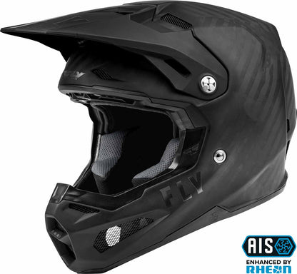 Fly Racing 73-4429 Formula Carbon Solid Helmet Matte Black Carbon