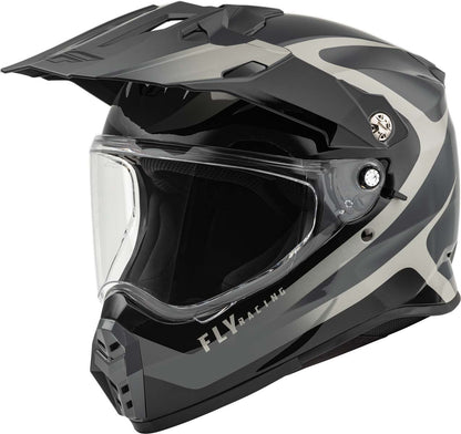 Fly Racing 73-7023 Trekker Pulse Helmet Black/Grey