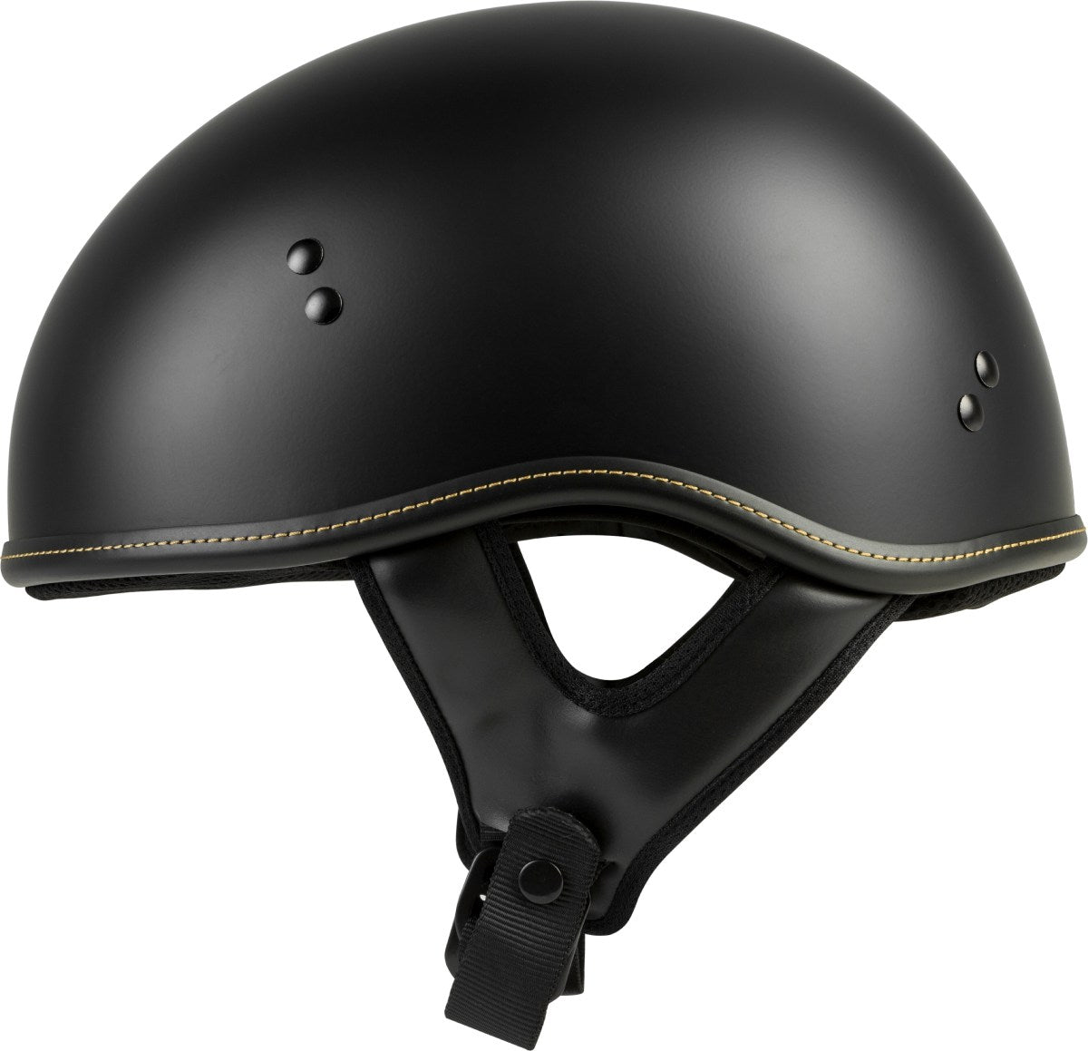 Highway 21.357 Solid Matte Black Half Helmet