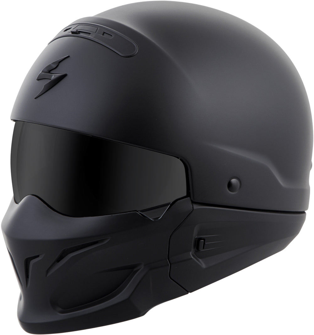 Scorpion Exo 75-1600 'Covert' Open-Face Helmet Matte Black