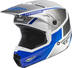 Fly Racing 73-8641 Kinetic Drift Helmet Blue/Charcoal/White