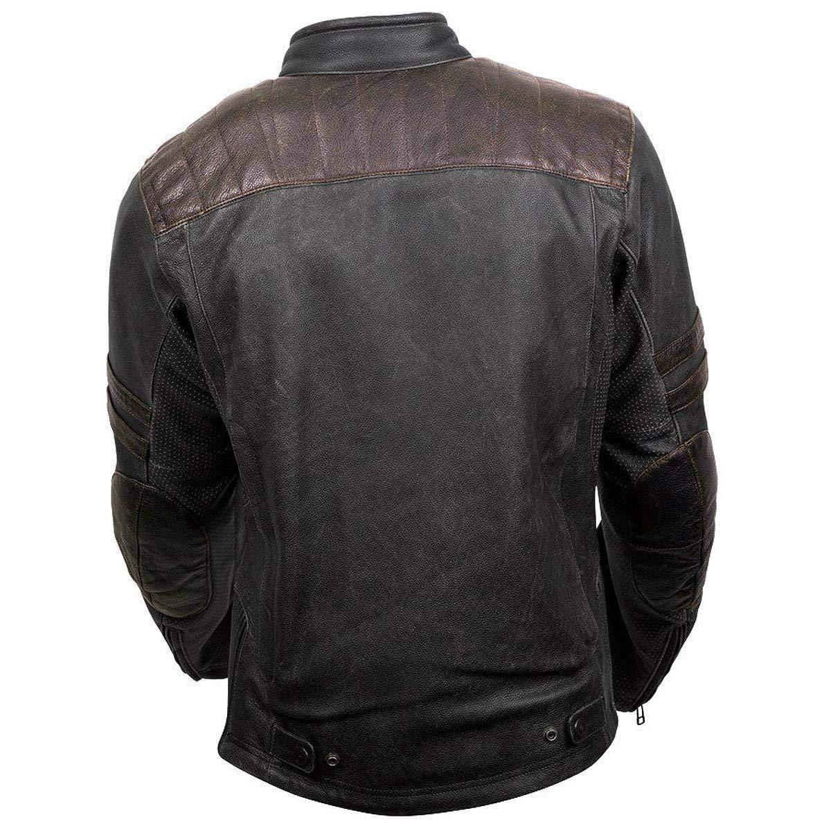Scorpion 1909 Men's Black Leather Jacket