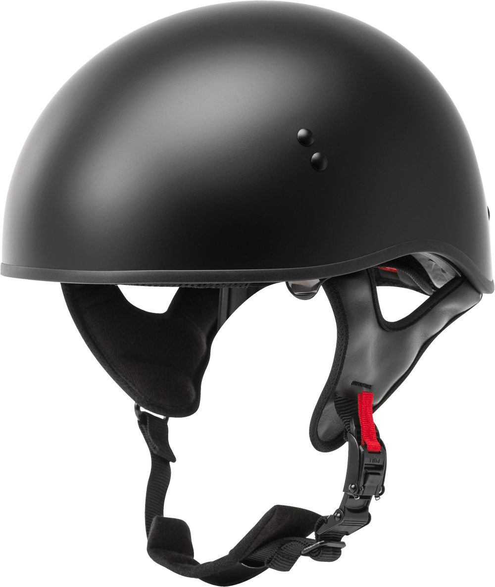 Gmax 72-5443 HH-65 Naked Half Helmet Matte Black