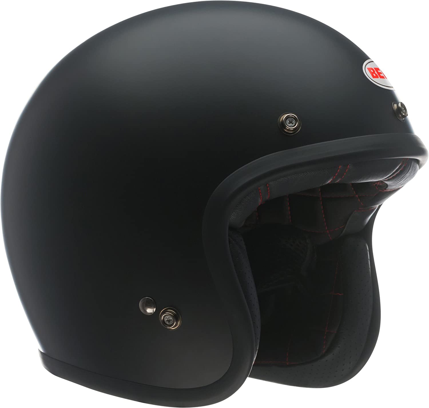 Bell Custom 500 Matte Black Open Face Helmet