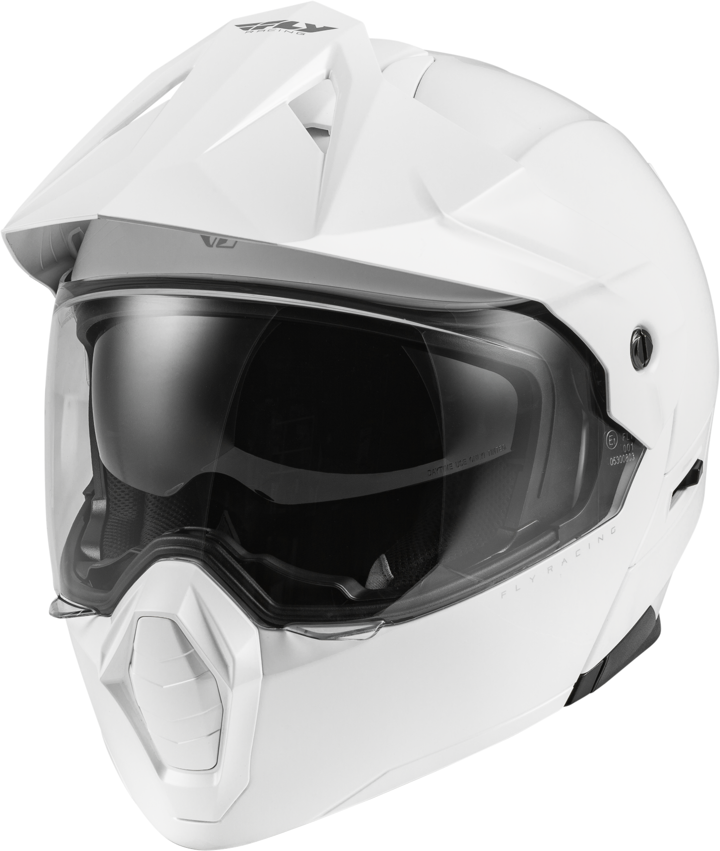 Fly Racing Odyssey Adventure White Modular Helmet