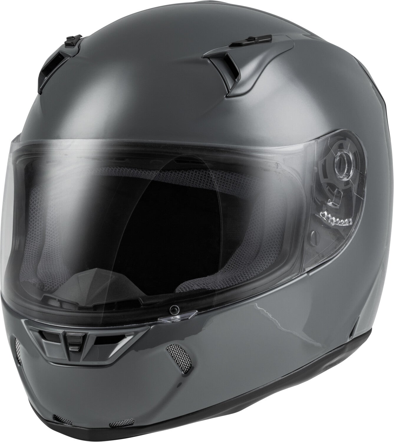 Fly Racing 73-8354 Revolt Solid Helmet Grey