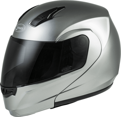 Gmax 72-5023 MD-04 Modular Helmet Metallic Silver