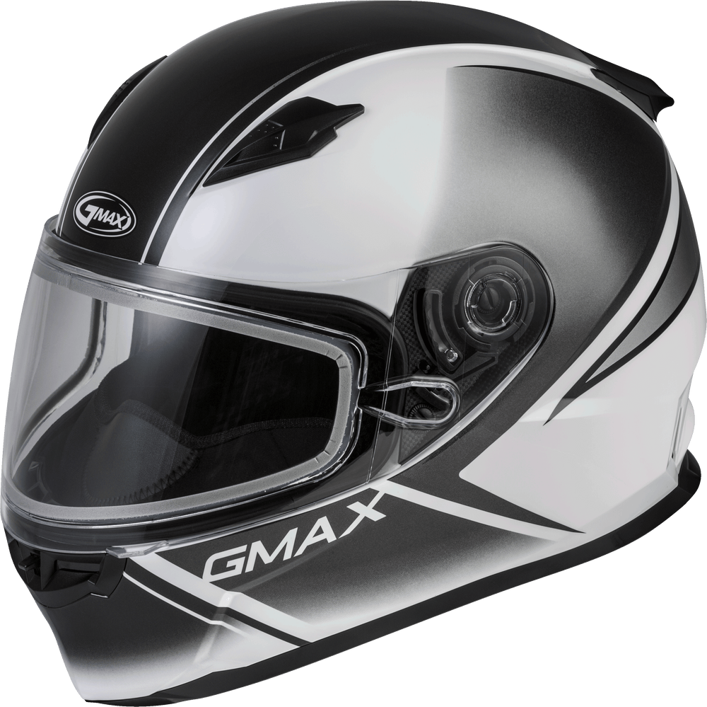 Gmax 72-6330 FF-49S 'Hail' Full-Face Snow Helmet White/Black