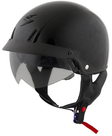 Scorpion Exo 75-1632 EXO-C110 Open-Face Helmet Gloss Black