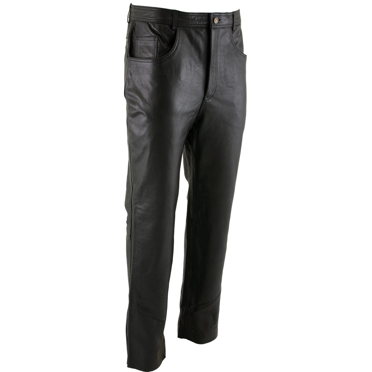 Milwaukee Leather  Classic Fit 5 Pocket Leather Pants for Men - –  LeatherUp USA