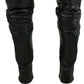 Xelement B7466 Men's 'The Racer' Black Cowhide Leather Racing Pants with X-Armor Protection