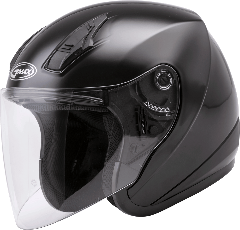 Gmax 72-4810 OF-17 Open-Face Helmet Black