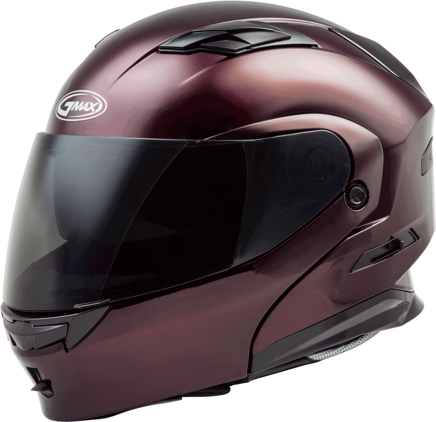 Gmax 72-4715 MD-01 Modular Helmet Wine Red
