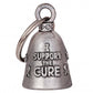 Hot Leathers BEA1086 Support The Cure Guardian Bell