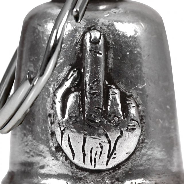 Hot Leathers BEA3029 Motorcycle Middle Finger Guardian Bell