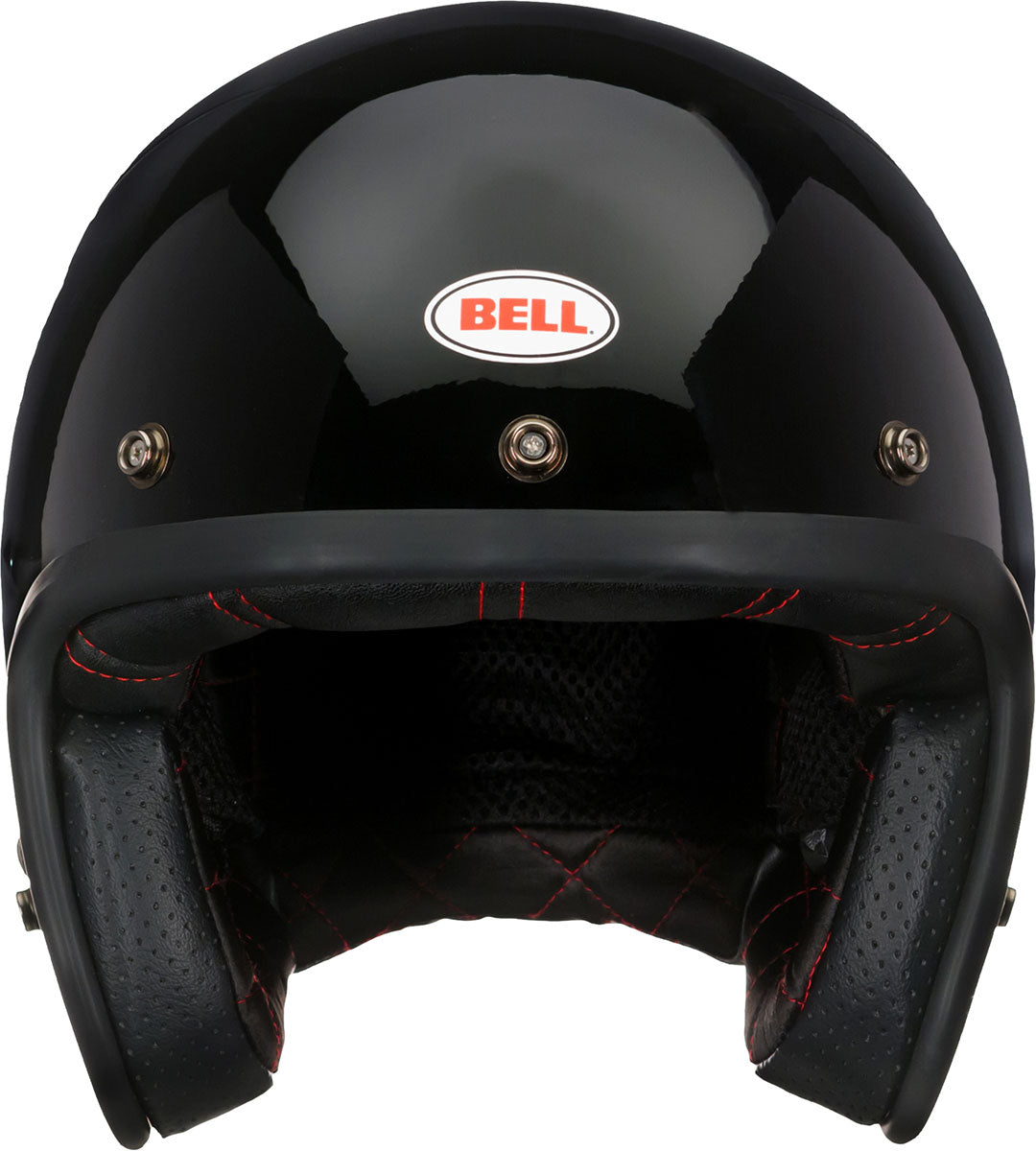 Bell Custom 500 Solid Black Open Face Helmet