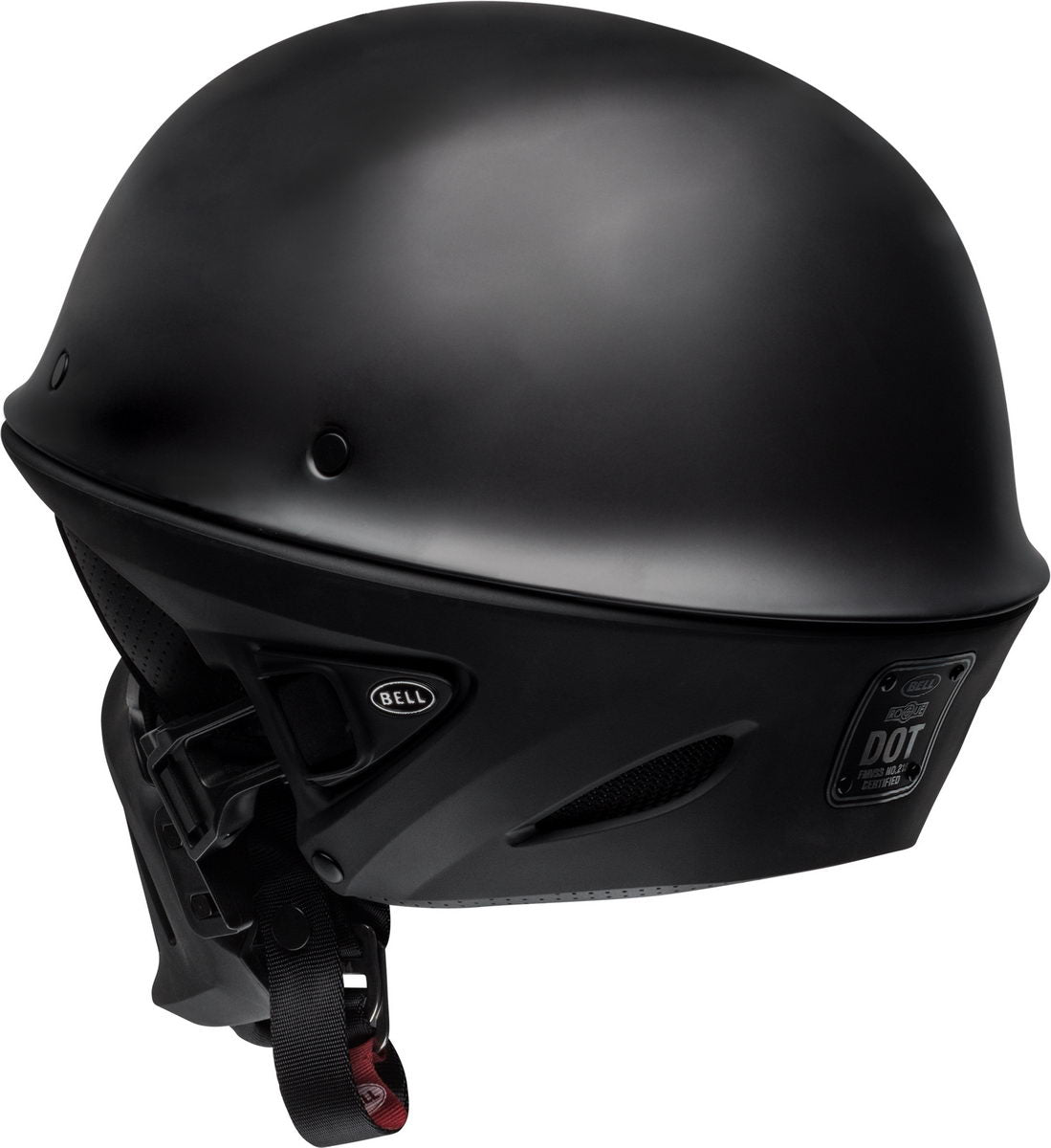 Bell Rogue 'Built Bell Tough. Innovative Muzzle' Matte Black Half Helmet