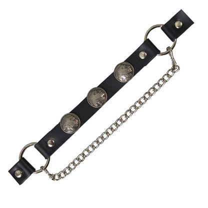 Hot Leathers BNL1005 Indian Head Nickel Boot Chain