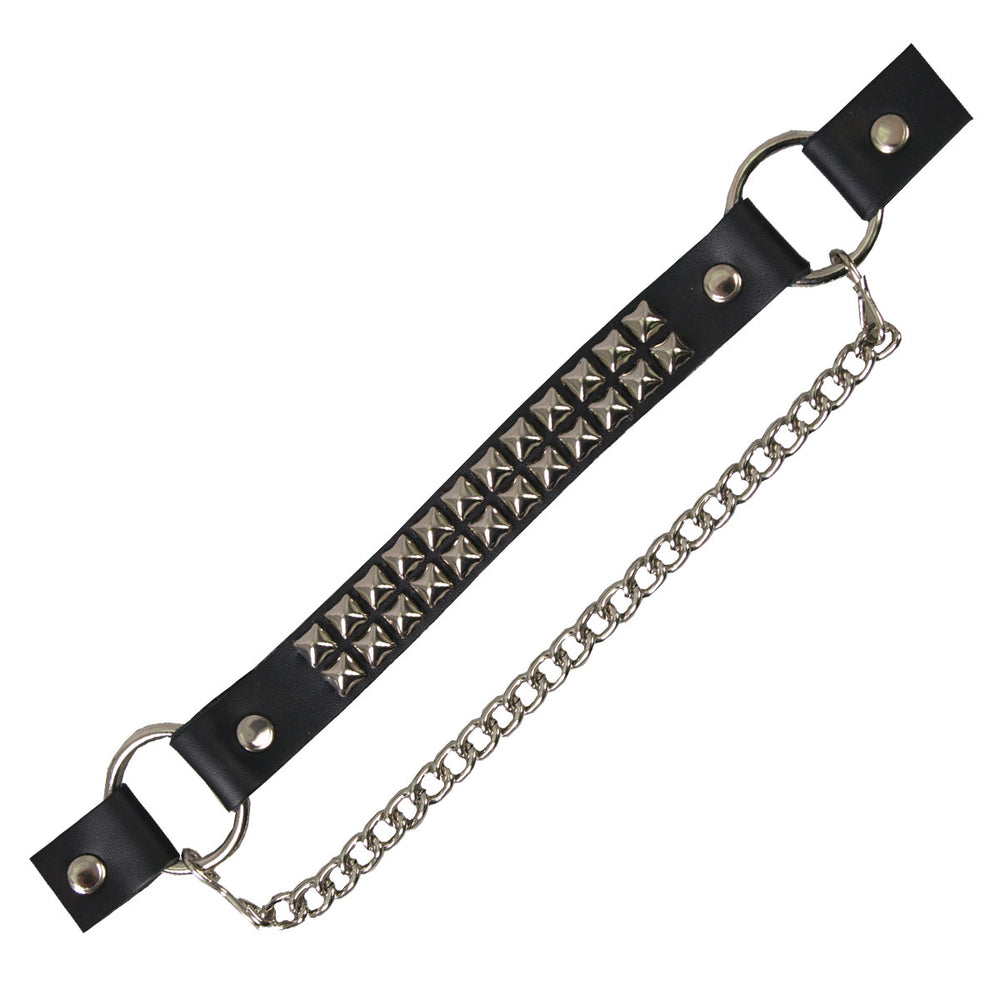Hot Leathers BNL1012 Small Pyramid Stud Boot Chain