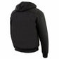 The Bikers Zone BZ2813 Men's Black Ultimate Heated Hoodie with 12V Battery (Included)