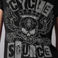 Official Cycle Source CSL1013 Ransom Ladies Black T-Shirt