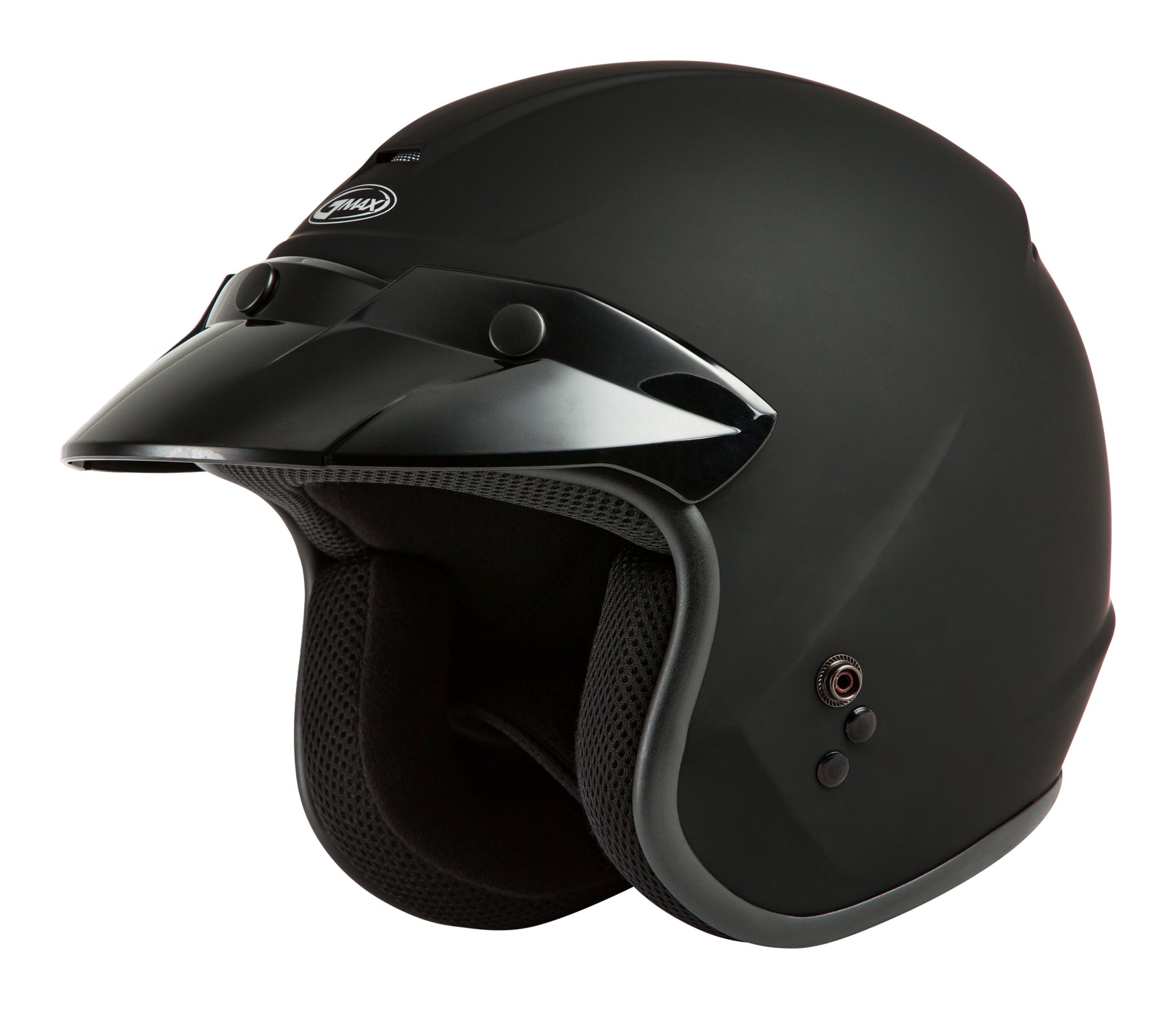 Gmax 72-5362 OF-2 Open-Face Helmet Matte Black
