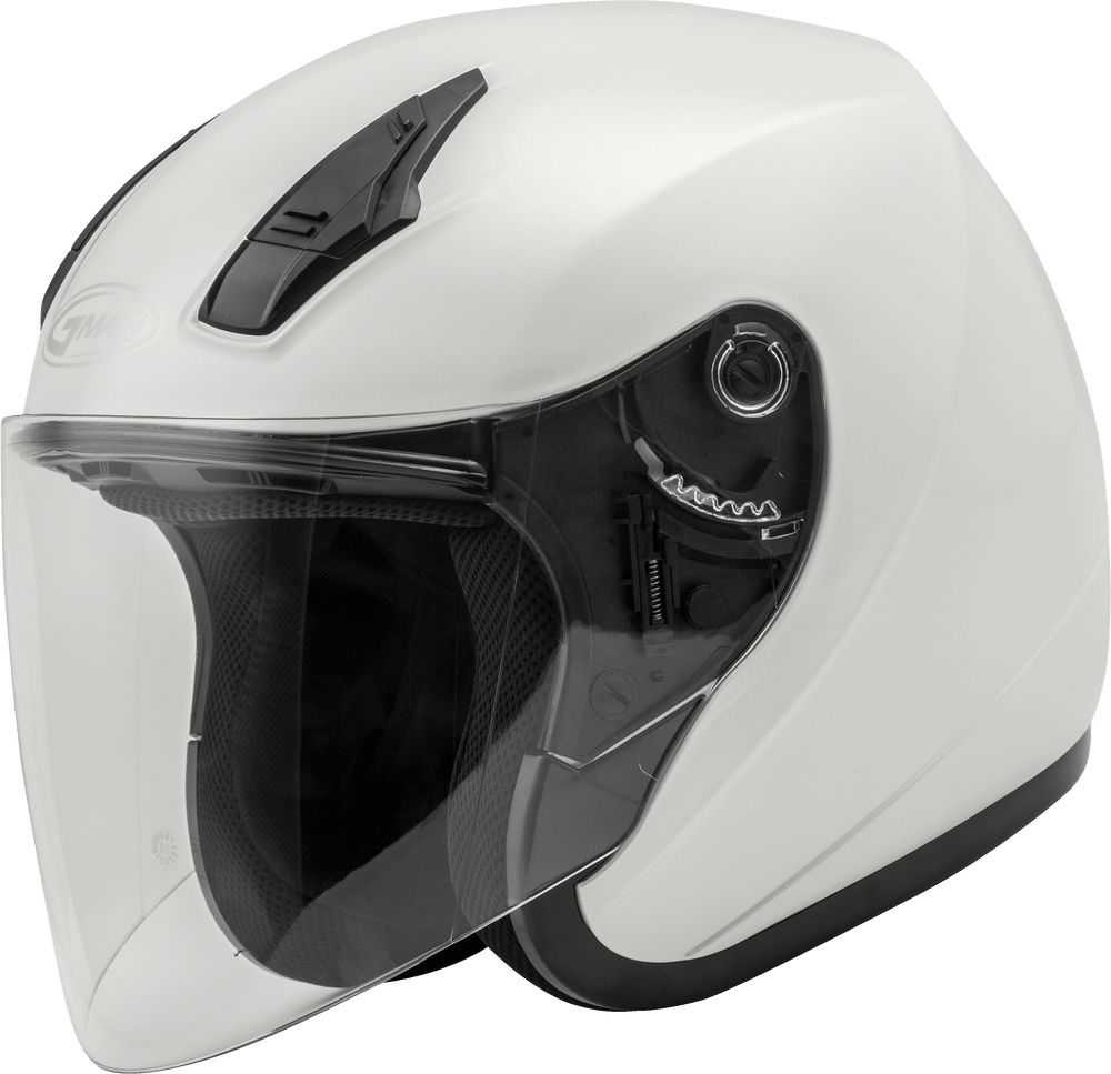 Gmax 72-4814 OF-17 Open-Face Helmet Pearl White