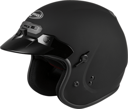 Gmax 72-4921 GM-32 Open-Face Helmet Matte Black