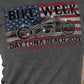 Hot Leathers EDL1063 Women's 2023 Daytona Bike Week Bling Bike Grey T-Shirt