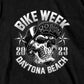 Hot Leathers EDM1190 Men's 2023 Daytona Bike Week SnapBack Skull Shirt