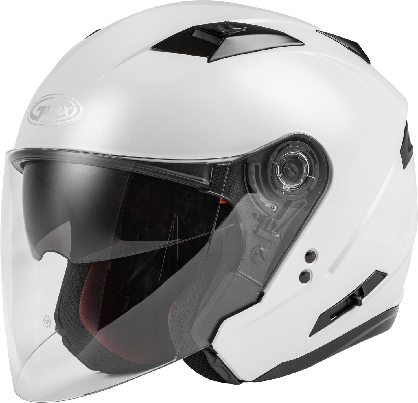 Gmax 72-4857 OF-77 Open-Face Helmet Pearl White