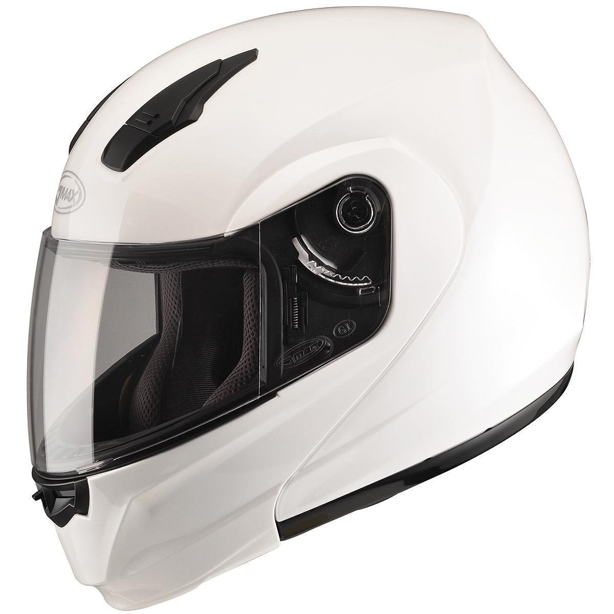 GMax MD04 Pearl White Modular Helmet