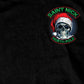 Hot Leathers GMD1329 Men's Saint Nick Skull Christmas Black T-Shirt