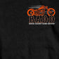 Hot Leathers GMD1453 Men's Back Off Bone Finger Black T-Shirt