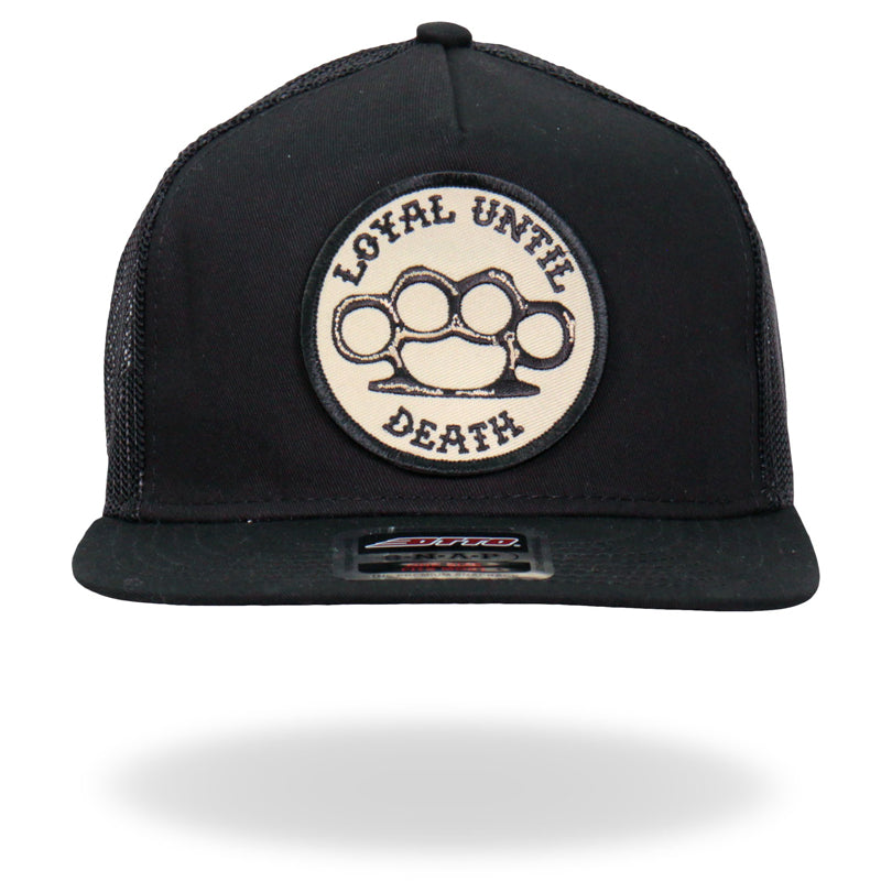 Hot Leathers GSH2015 Loyal Until Death Snapback Hat