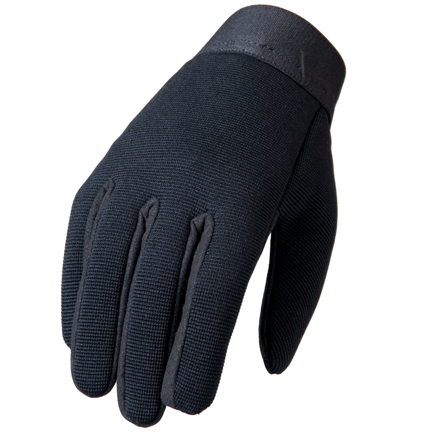 Hot Leathers GVM2005 Plain Black Mechanics Gloves
