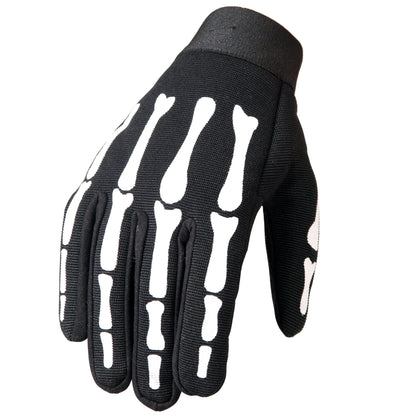 Hot Leathers GVM2007 Skeleton Mechanics Gloves