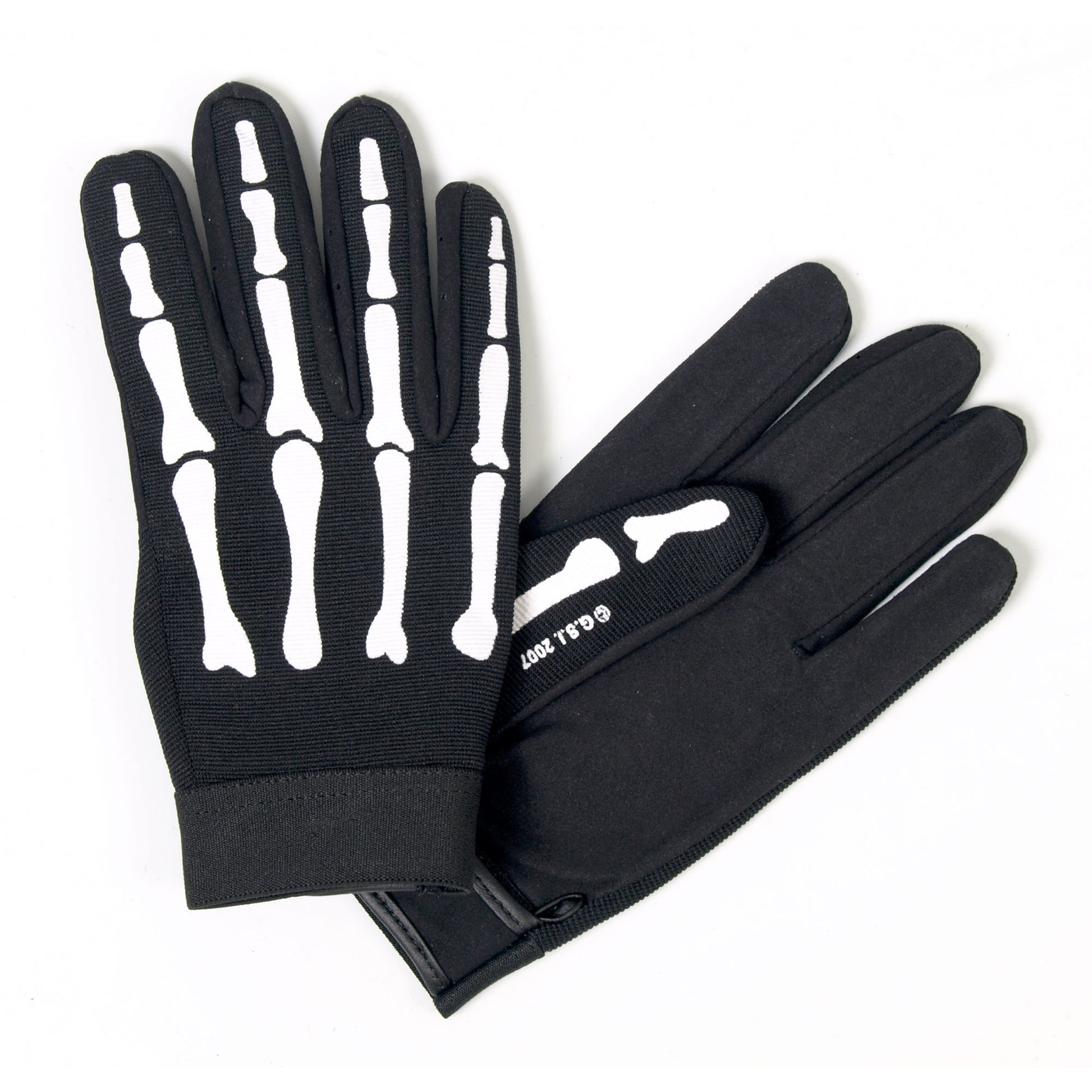 Hot Leathers GVM2007 Skeleton Mechanics Gloves