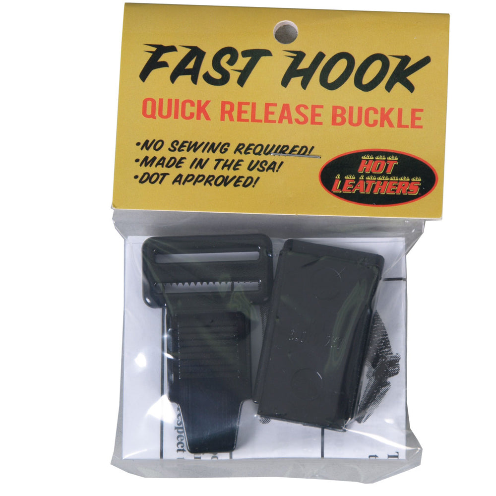 Hot Leathers HAB1001 Fast Hook Motorcycle Helmet Replacement Buckles