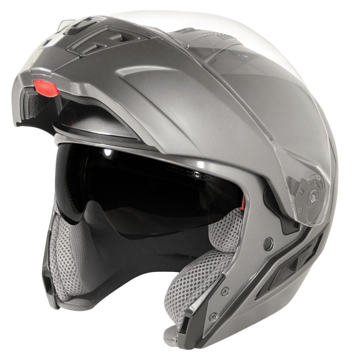 Hawk 'FX ' ST11121 9GM Gun Metal Modular Motorcycle Helmet
