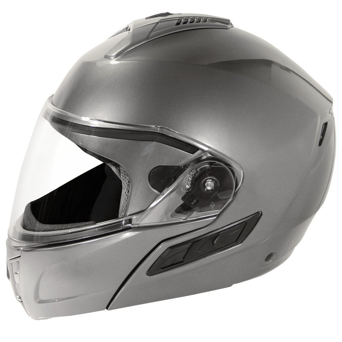 Hawk 'FX ' ST11121 9GM Gun Metal Modular Motorcycle Helmet