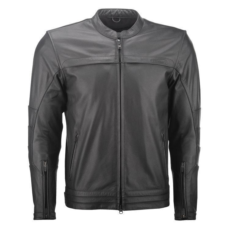 Highway 21 Primer Men's Black Leather Jacket