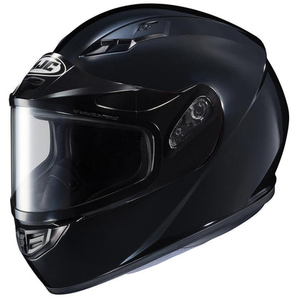 HJC CS-R3 SN Black Snowmobile Helmet with Dual Lens shield