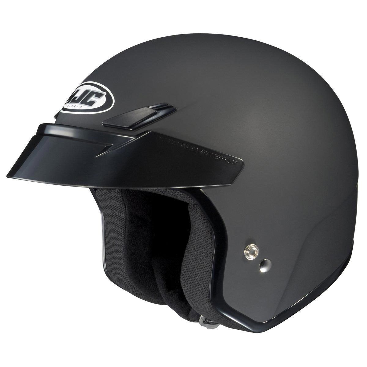 HJC CS-5N Matte Black Open Face Helmet
