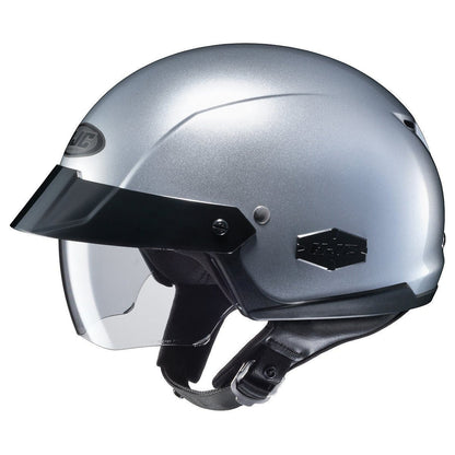 HJC IS-Cruiser Silver Half Helmet