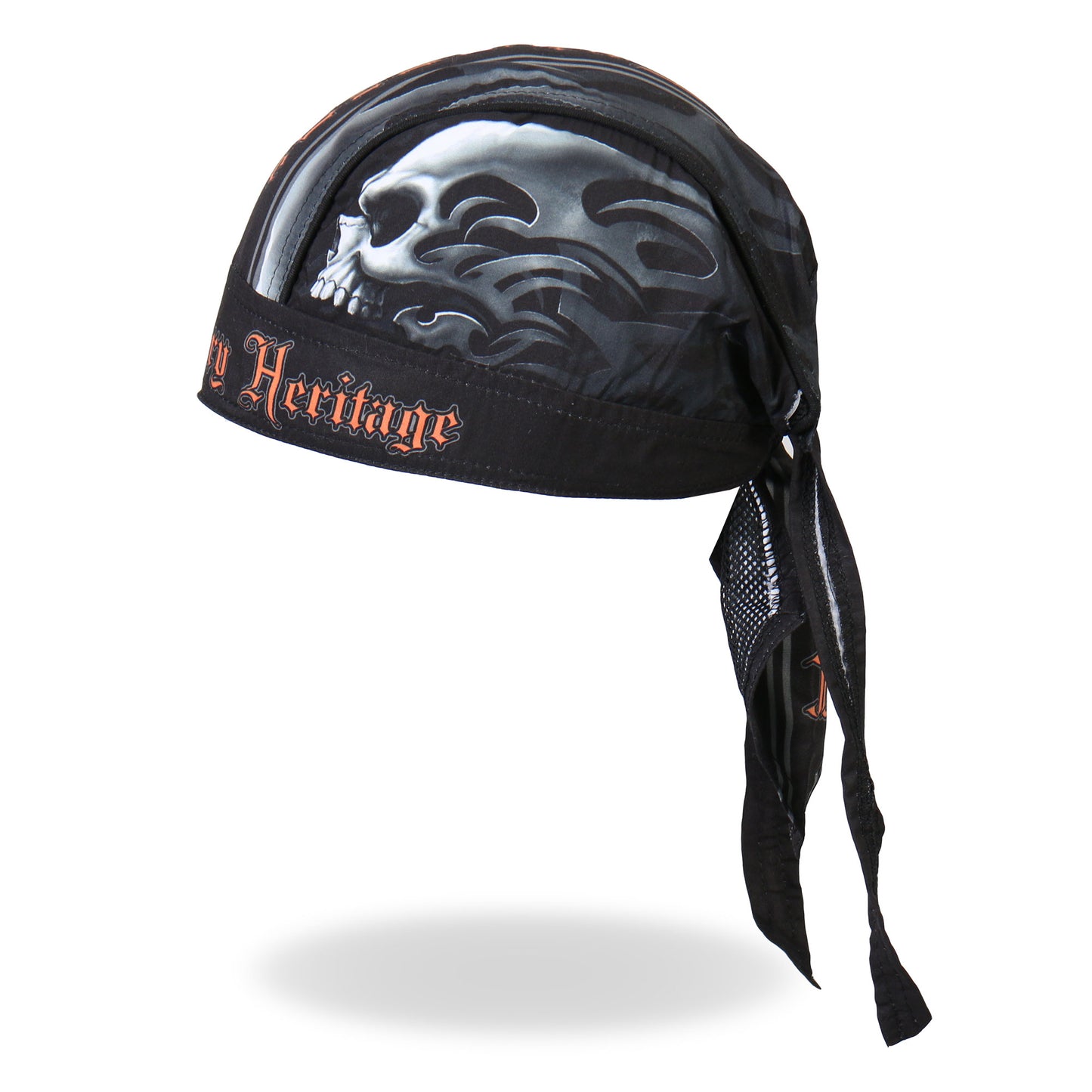Hot Leathers HWH1047  Skull Face Headwrap